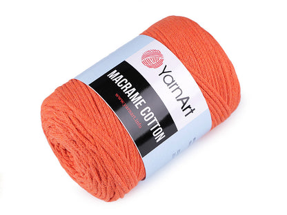 Fil à tricoter Macramé Coton, 250 g - 1pc