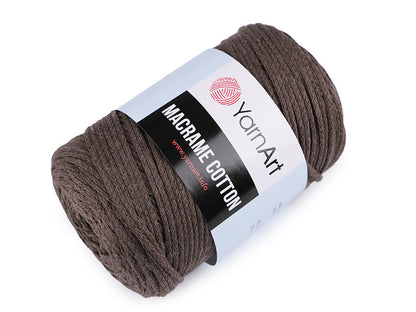 Fil à tricoter Macramé Coton, 250 g - 1pc