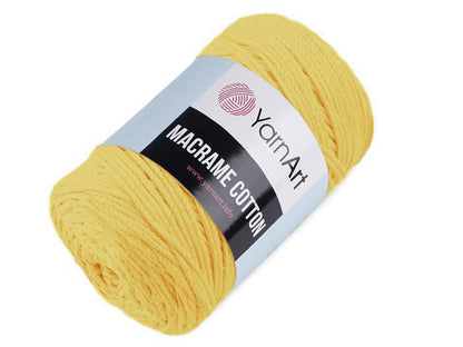 Fil à tricoter Macramé Coton, 250 g - 1pc