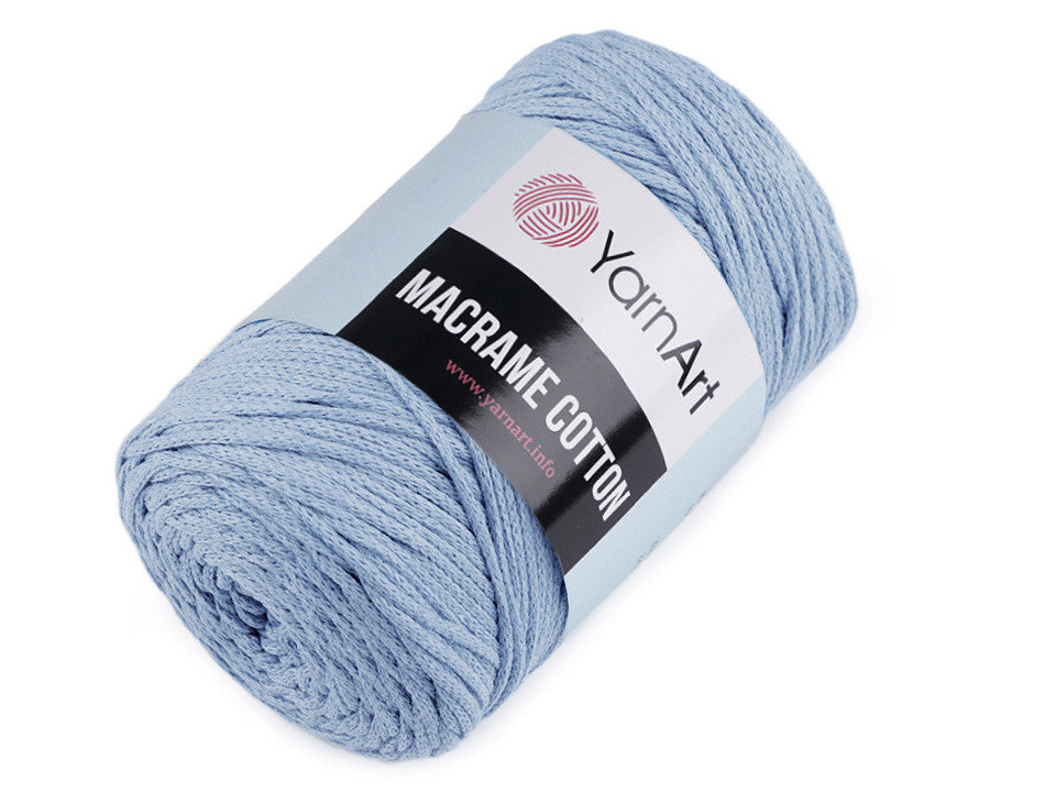 Fil à tricoter Macramé Coton, 250 g - 1pc