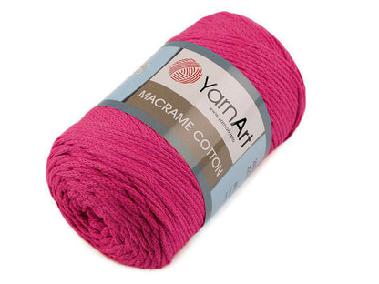 Fil à tricoter Macramé Coton, 250 g - 1pc