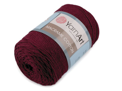Fil à tricoter Macramé Coton, 250 g - 1pc
