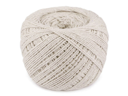 Fil de coton pour macramé, Ø 2-2,5 mm, peigné - 1pc