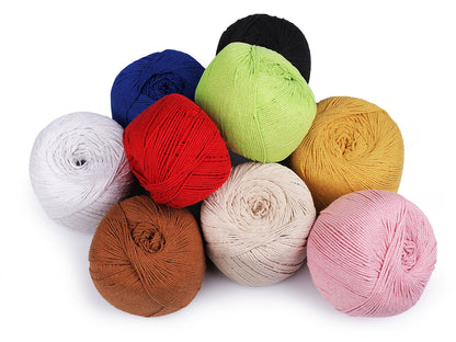 Fil de coton pour macramé, Ø 2-2,5 mm, peigné - 1pc