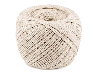 Fil de coton pour macramé, Ø 2-2,5 mm, peigné - 1pc