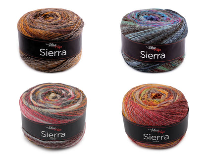 Fil à tricoter Sierra, 150 g - 1pc