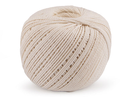 Fil de coton pour macramé, Ø 2 mm, peigné - 1pc