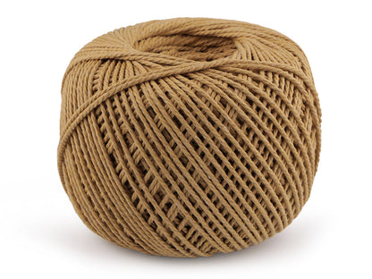 Fil de coton pour macramé, Ø 2 mm, peigné - 1pc