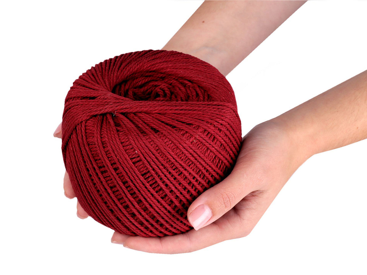 Fil de coton pour macramé, Ø 2 mm, peigné - 1pc