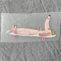 Hannahs Firlefanz - Motif teckel sur skateboard à repasser