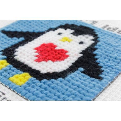 Kit canevas soudan | Pigloo le pingouin
