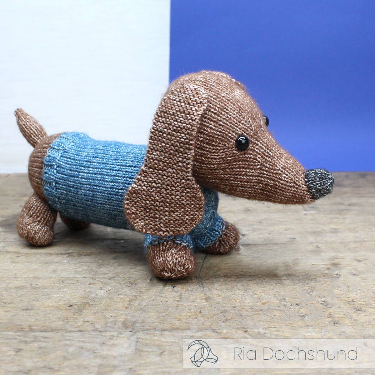 Hardicraft - Kit de tricotage à faire soi-même - Ria Dachshund