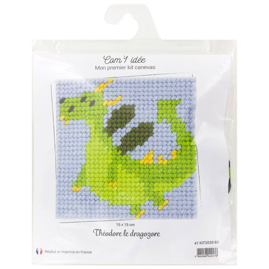 Kit canevas soudan | Théodore le dragozore