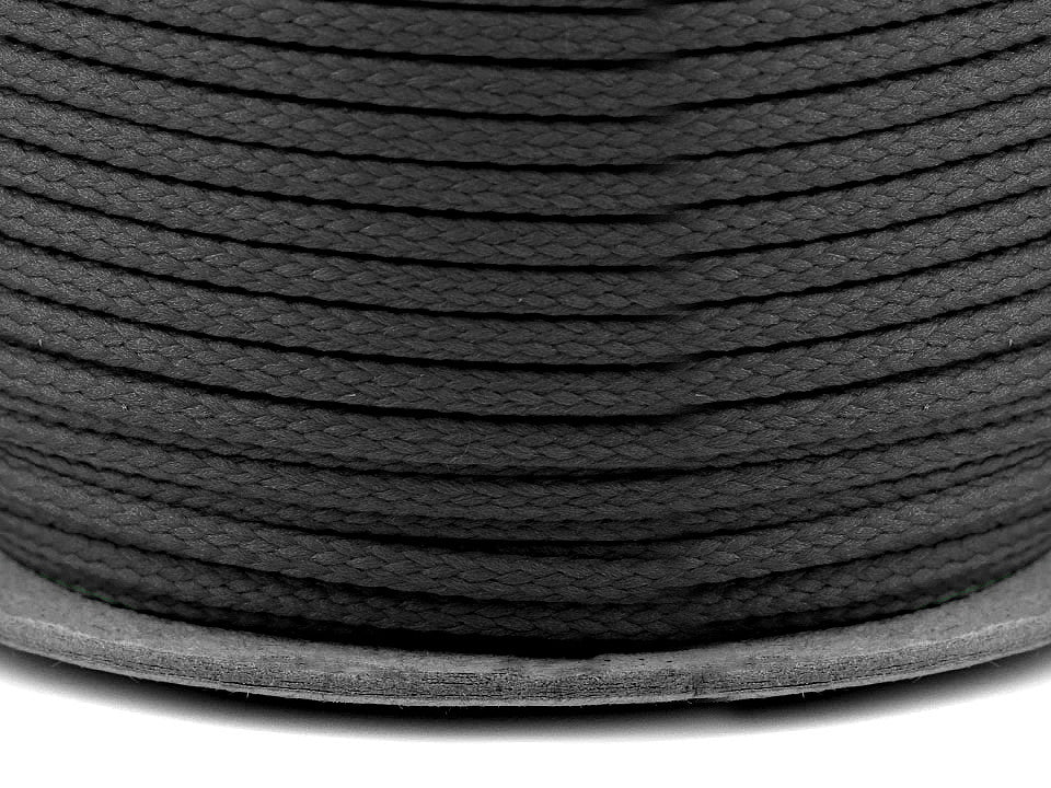Cordon Polyester PES, Ø 4 mm
