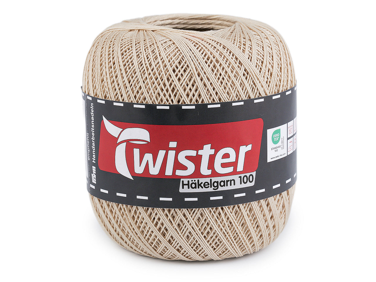 Fil à crochet en coton Häkelgarn, 100 g - 1pc