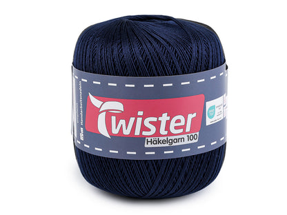 Fil à crochet en coton Häkelgarn, 100 g - 1pc