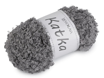 Pelote de laine bouclée Katka, 100 g