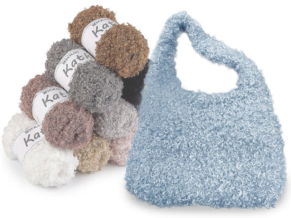 Pelote de laine bouclée Katka, 100 g