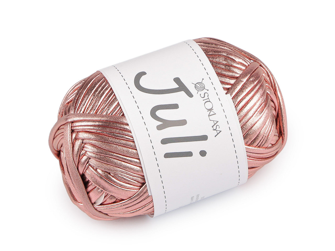 Fil à tricoter métallisé Juli, 100 g - 1pc
