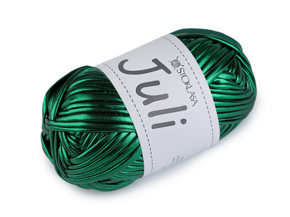 Fil à tricoter métallisé Juli, 100 g - 1pc