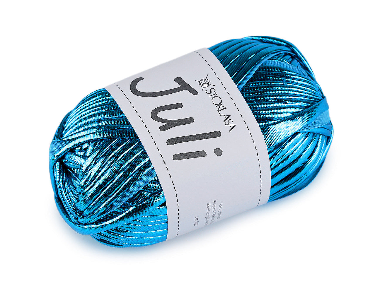 Fil à tricoter métallisé Juli, 100 g - 1pc
