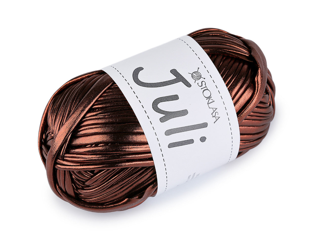 Fil à tricoter métallisé Juli, 100 g - 1pc
