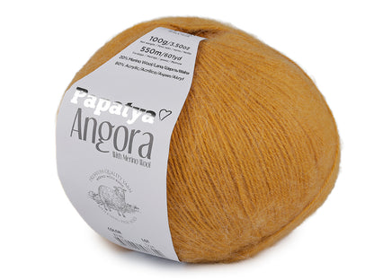 Pelote de laine Papataya Angora, 100 g - 1pc