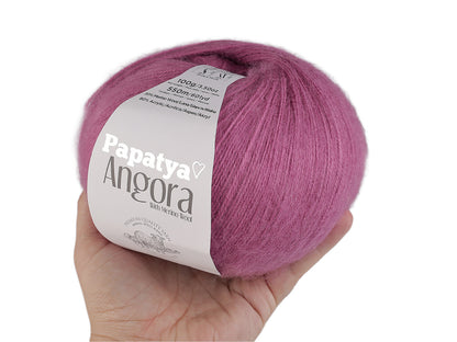 Pelote de laine Papataya Angora, 100 g - 1pc