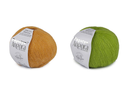 Pelote de laine Papataya Angora, 100 g - 1pc