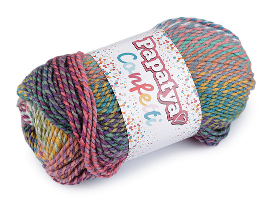 Pelote de laine Papatya Confetti, 100 g - 1pc