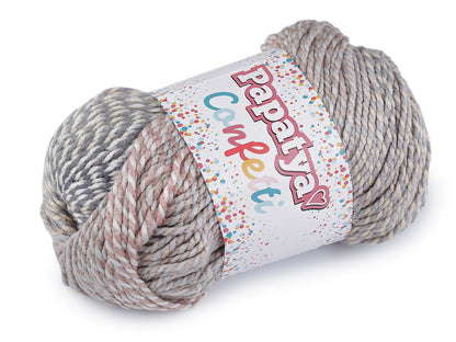 Pelote de laine Papatya Confetti, 100 g - 1pc