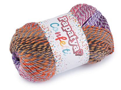 Pelote de laine Papatya Confetti, 100 g - 1pc