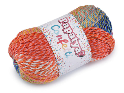 Pelote de laine Papatya Confetti, 100 g - 1pc