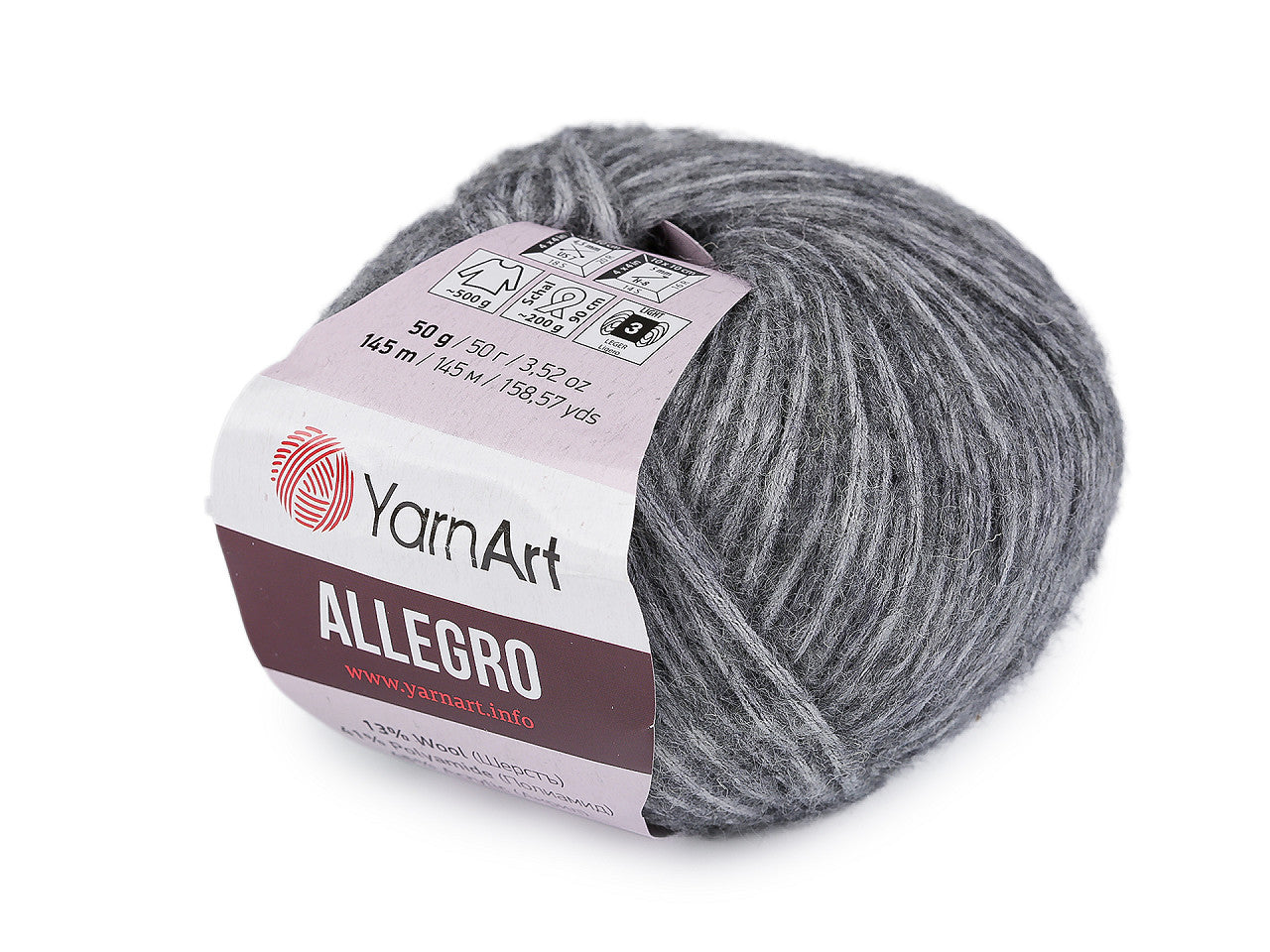 Pelote de laine Allegro, 50 g - 1pc