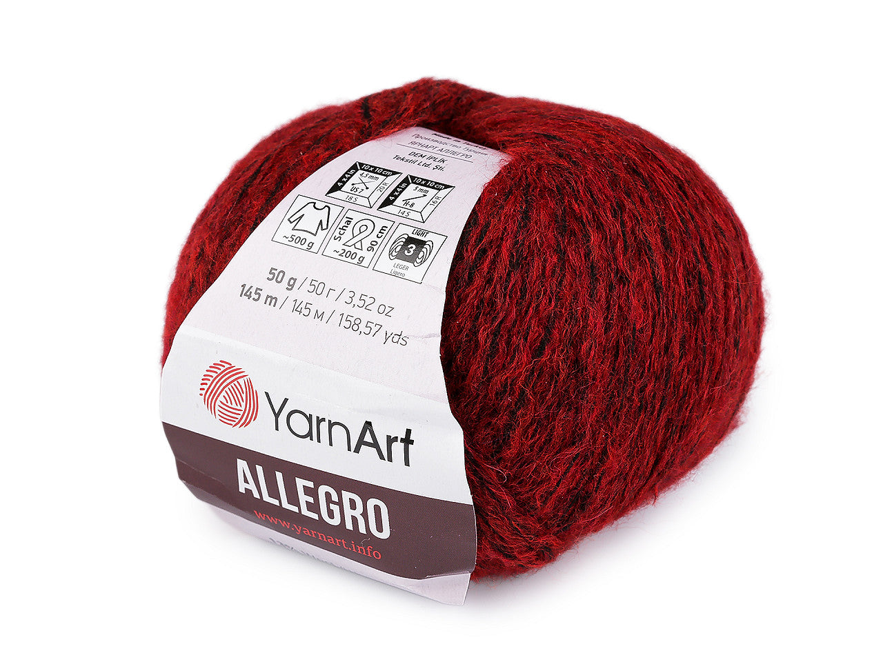 Pelote de laine Allegro, 50 g - 1pc