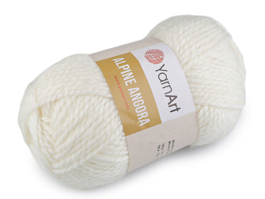 Pelote de laine Alpine Angora, 150 g - 1pc