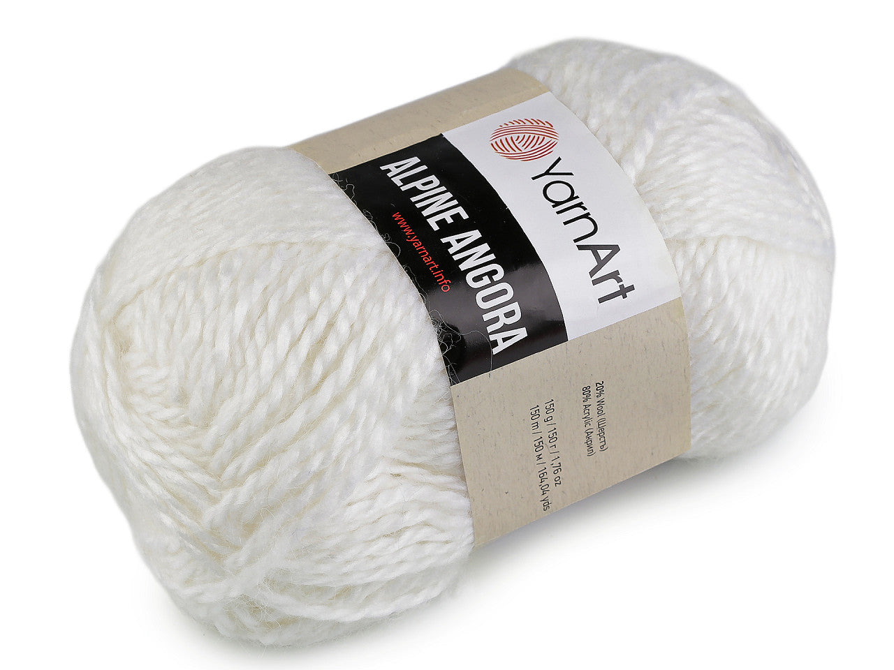 Pelote de laine Alpine Angora, 150 g - 1pc
