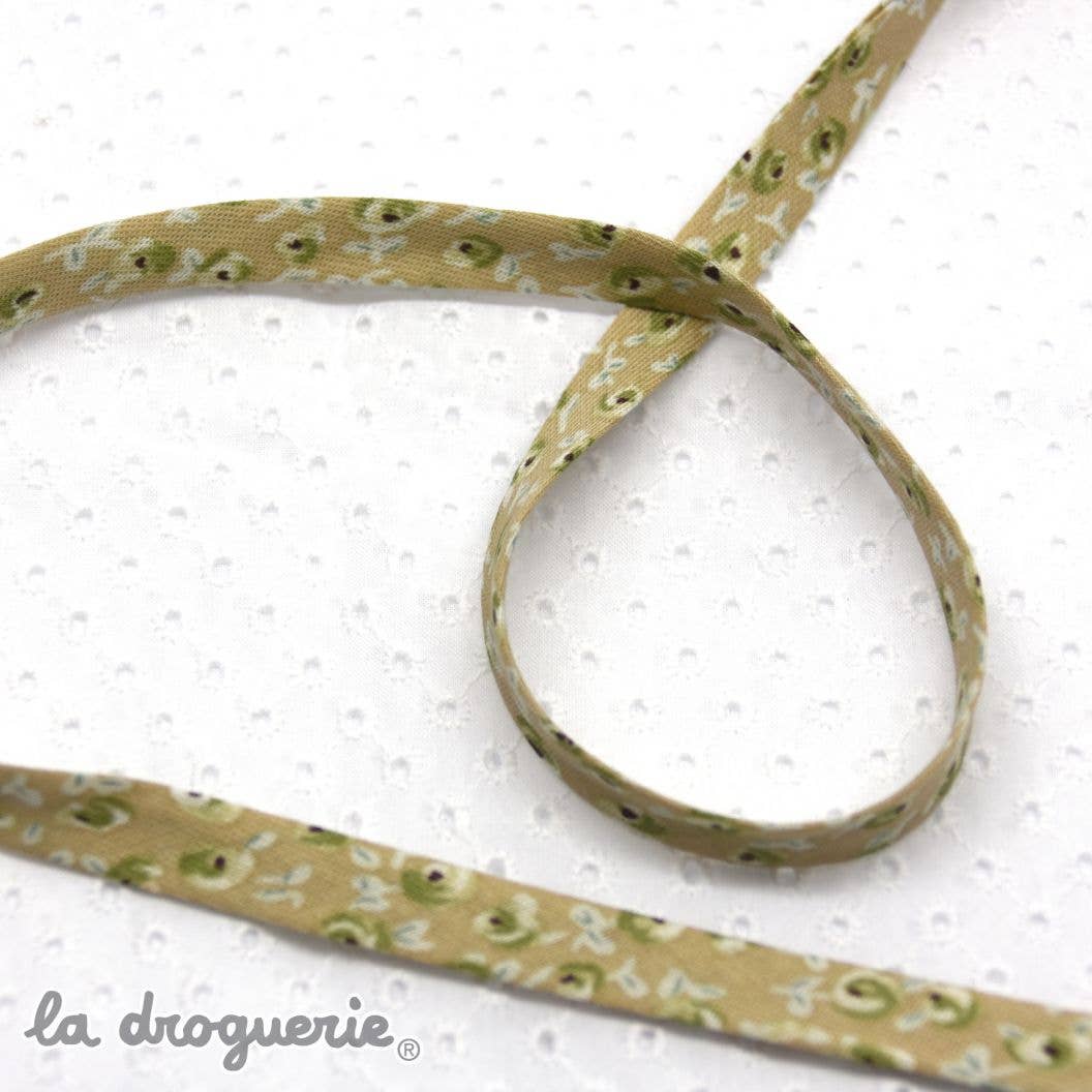 LA DROGUERIE - Biais L'Hay-Les-Roses - Sable - largeur pliée 10 mm