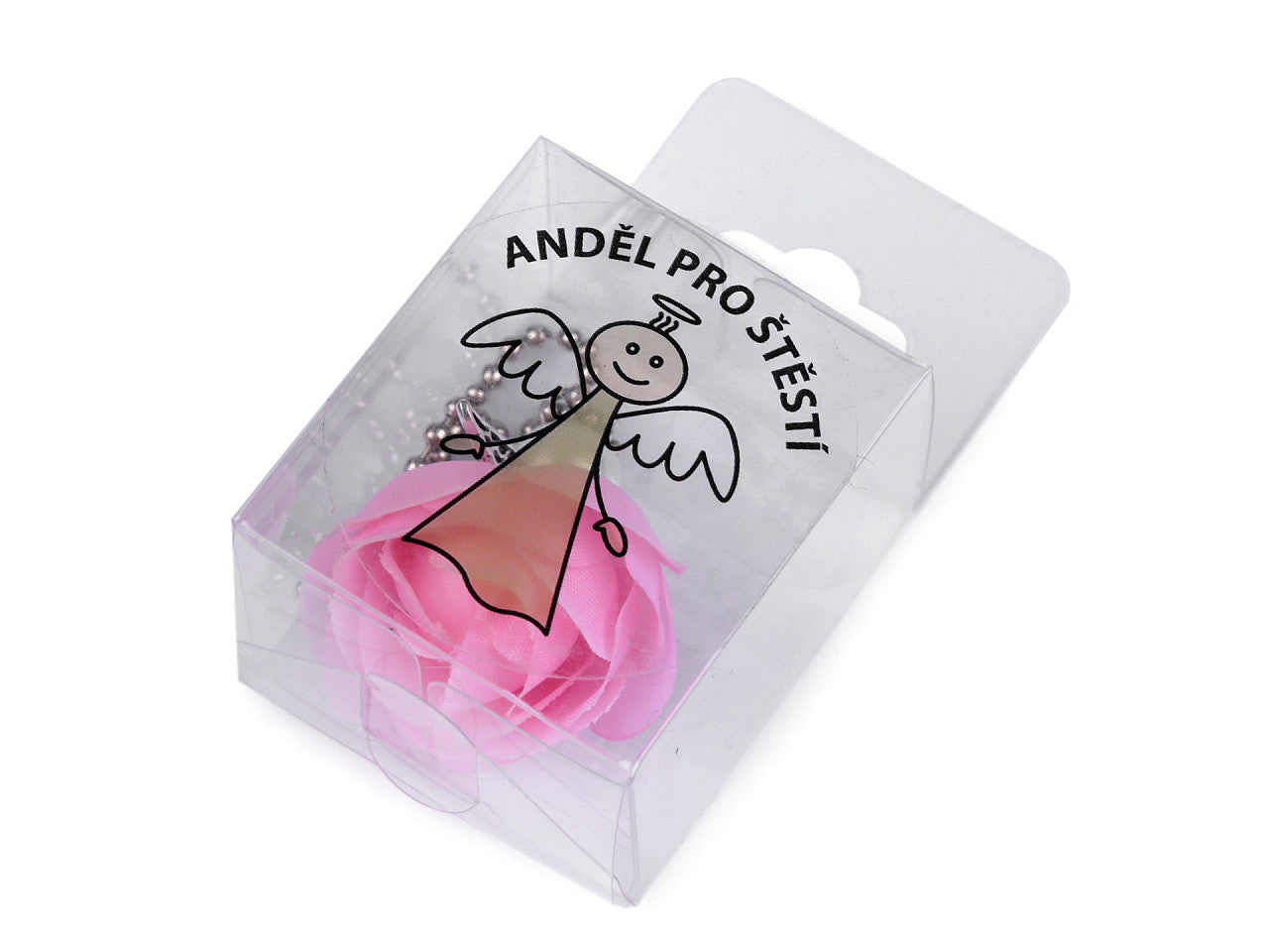Breloque porte-bonheur - Ange, dans une boîte