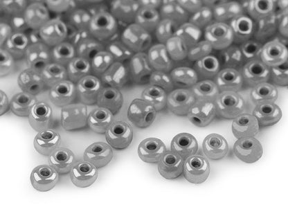 Perles de rocaille 5/0 - 4,5 mm, opaques - 50g