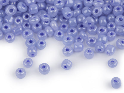 Perles de rocaille 5/0 - 4,5 mm, opaques - 50g