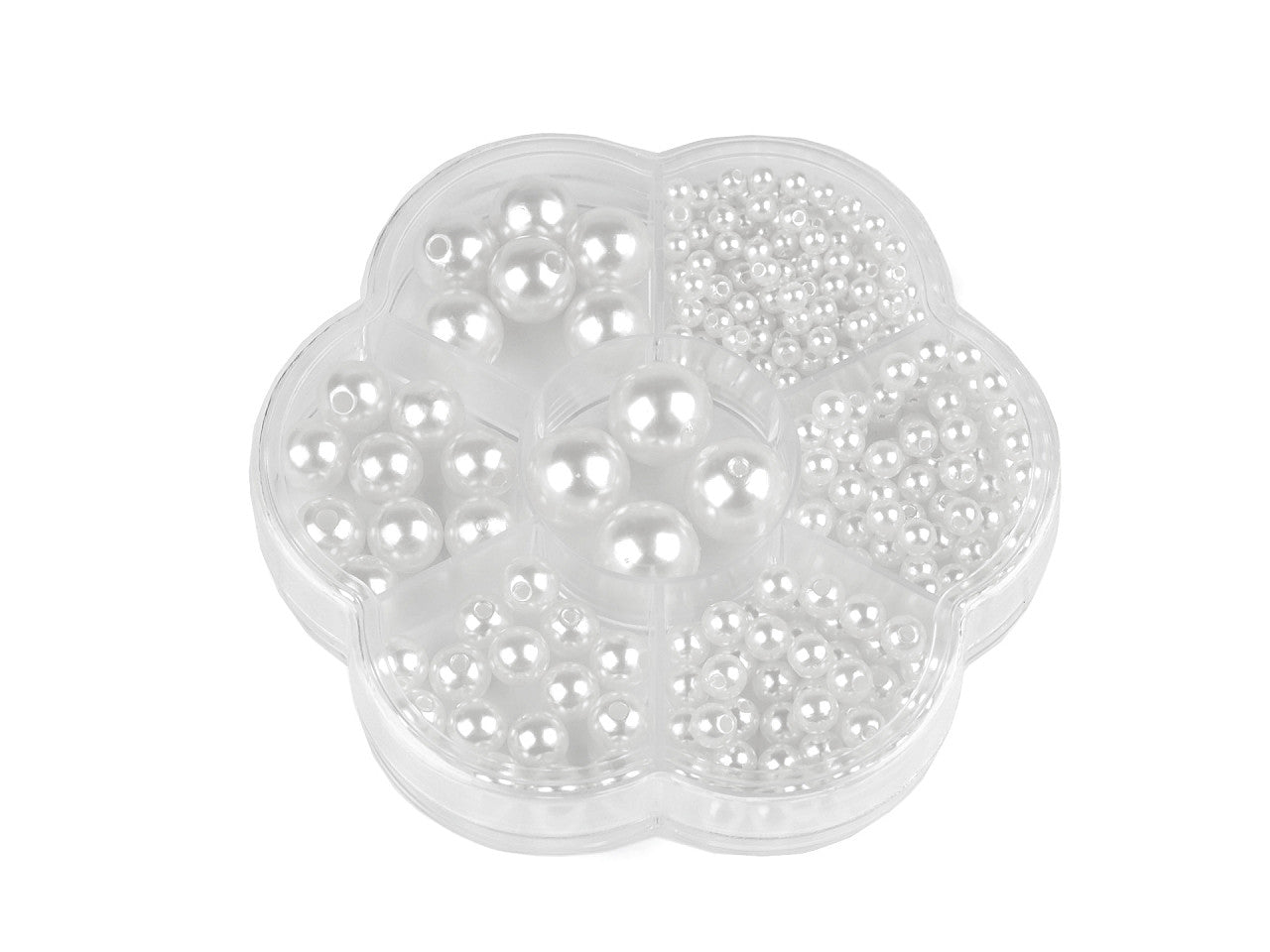 Kit de perles en plastique pour fabrication de bijoux - 1boîte
