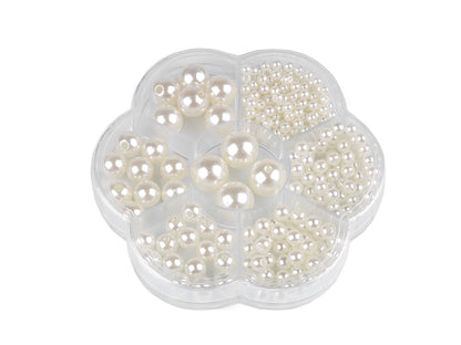 Kit de perles en plastique pour fabrication de bijoux - 1boîte
