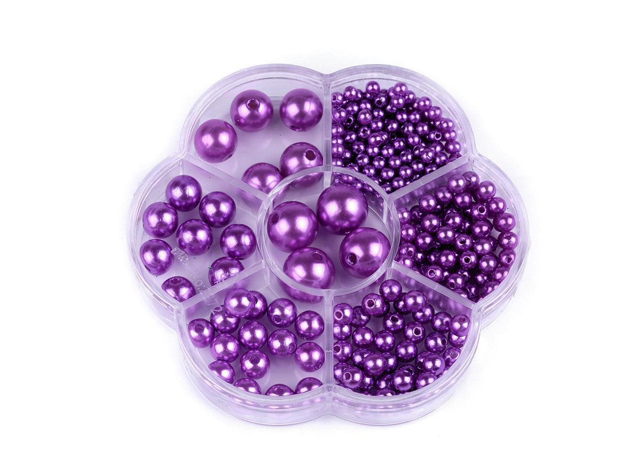 Kit de perles en plastique pour fabrication de bijoux - 1boîte
