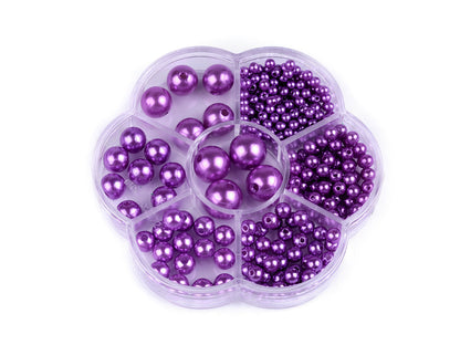 Kit de perles en plastique pour fabrication de bijoux - 1boîte