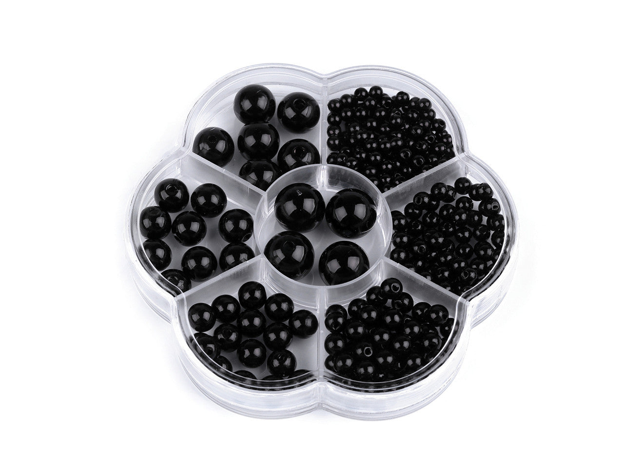 Kit de perles en plastique pour fabrication de bijoux - 1boîte