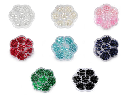 Kit de perles en plastique pour fabrication de bijoux - 1boîte