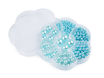 Kit de perles en plastique pour fabrication de bijoux - 1boîte