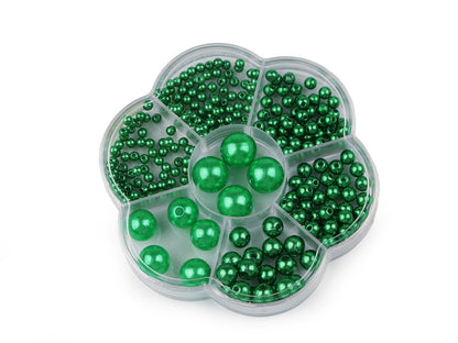 Kit de perles en plastique pour fabrication de bijoux - 1boîte