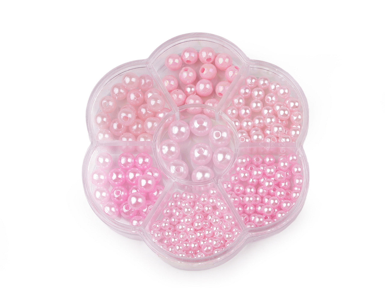 Kit de perles en plastique pour fabrication de bijoux - 1boîte